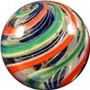 Image 3 : Marbles: Lot 79. Swirl. Solid Core. 3-Layer Jelly Core. 25/32". NM+ 8.9.