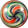 Image 6 : Marbles: Lot 79. Swirl. Solid Core. 3-Layer Jelly Core. 25/32". NM+ 8.9.