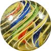 Image 1 : Marbles: Lot 82. Swirl. Divided Core. 7/8". Mint 9.9.