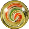 Image 4 : Marbles: Lot 82. Swirl. Divided Core. 7/8". Mint 9.9.