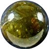 Image 3 : Marbles: Lot 85. Transition. Melted Pontil. Navarre. 27/32". Mint 9.9.