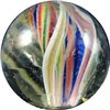 Image 2 : Marbles: Lot 108. Swirl. Divided Core. 31/32". Mint- 9.1.