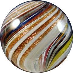 Marbles: Lot 109. Contemporary. Signed J 3. 1-5/16". Mint 9.9.