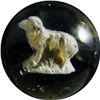Image 1 : Marbles: Lot 112. Sulphide. Sheep. 1-7/16". NM 8.3.