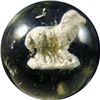 Image 2 : Marbles: Lot 112. Sulphide. Sheep. 1-7/16". NM 8.3.