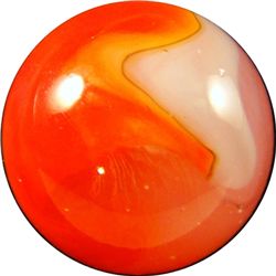 Marbles: Lot 122. Akro Agate. Corkscrew. Ace. 23/32". Mint- 9.0.