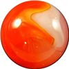 Image 1 : Marbles: Lot 122. Akro Agate. Corkscrew. Ace. 23/32". Mint- 9.0.