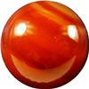 Image 2 : Marbles: Lot 135. Antique Handcut Agate. 3/4". Mint 9.7.