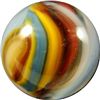 Image 1 : Marbles: Lot 140. Akro Agate. Sparkler. 5/8". Mint 9.9.