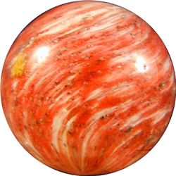 Marbles: Lot 154. End of Day. Onionskin. 13/16". NM+ 8.8.