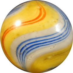 Marbles: Lot 155. Swirl. Solid Core. Naked. 21/32" NM+ 8.9.