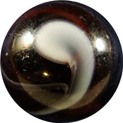 Marbles: Lot 168. Transition. Ground Pontil. 13/16". NM+ 8.7.