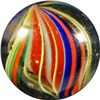 Image 2 : Marbles: Lot 182. Swirl. Solid Core. 3-layer. 27/32". NM+ 8.8.