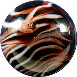 Marbles: Lot 185. European Wire Pull. 29/32". Mint 9.6.