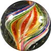 Image 3 : Marbles: Lot 204. Swirl. Ribbon Core. 15/16". NM+ 8.8.