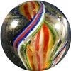 Image 4 : Marbles: Lot 204. Swirl. Ribbon Core. 15/16". NM+ 8.8.