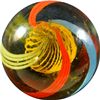 Image 3 : Marbles: Lot 205. Swirl. Latticinio Core. 1-1/16". Mint 9.9.