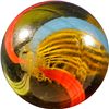 Image 4 : Marbles: Lot 205. Swirl. Latticinio Core. 1-1/16". Mint 9.9.