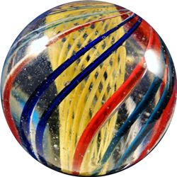 Marbles: Lot 210. Swirl. Latticinio Core. 1-3/4". Mint- 9.0.