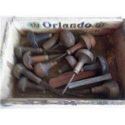 Box of Chipping / Checking Chiesls