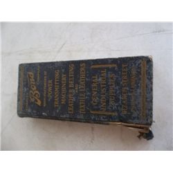 Charles Bond Company Power Transmitting Mach. Book