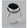 Image 1 : SAPPHIRE CORRUNDUM 22.64CTW SILVER RING