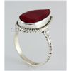 Image 1 : RUBY CORRUNDUM 23.50CTW STERLING SILVER RING