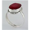 Image 1 : RUBY CORRUNDUM 21.93CTW STERLING SILVER RING