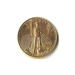 US American Gold Eagle Uncirculated One-Tenth oz 1991