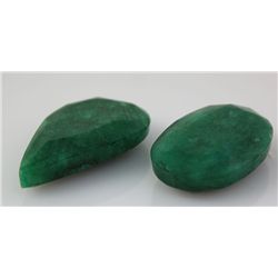 Emerald 127.48 ctw Loose Gemstone Mix Sizes & Shapes