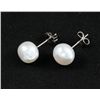 Image 1 : 13.87CTW WHITE SIOPAO EARRING PHILIPPINES