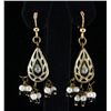 Image 1 : 3.20GRAM INDIAN HANDMADE LAKH FASHION EARRING