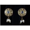 Image 1 : 2.83GRAM INDIAN HANDMADE LAKH STUD FASHION EARRING