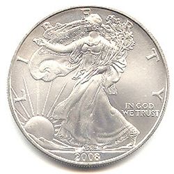 Uncirculated Silver Eagle 2005-2009