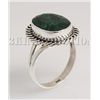 Image 1 : EMERALD BERYL 27.12CTW ANTIQUE LOOKS SILVER RING