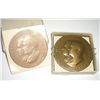 Image 1 : 1957 SECOND INAUGURATION BRONZE *HUGE MEDAL* DWIGHT DAVID EISENHOWER /RICHARD MILHOUS NIXON!!