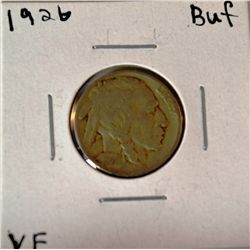 1926  Buffalo Nickel  VF