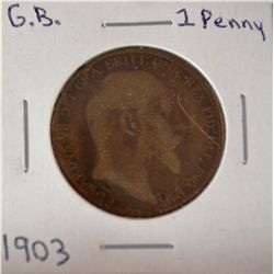 1903 British Penny