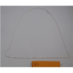 Sterling Silver Necklace  1.35 grams