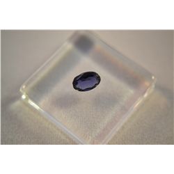 Rare Tanzanite Gemstone only found in Tanzania Africa  Oval Cut .35 ct  6mm x 4mm