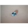 *Dark Aquamarine Gemstone  1.05ct  Round Cut 6mm  Very Nice*