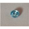 *Dark Aquamarine Gemstone  1.10ct  Round Cut 6mm  Very Nice*