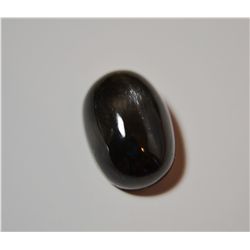 Black Star Sapphire  Cabochon Cut  14 x 10mm  9.50ct
