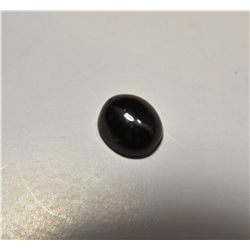 Black Star Sapphire  Cabochon Cut  10mm  4.00ct
