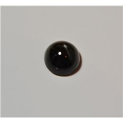 Black Star Sapphire  Cabochon Cut  9mm  3.30ct