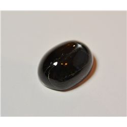 Black Star Sapphire  Cabochon Cut  14 x 10mm  9.15ct