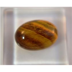 Gorgeous Tiger Eye Gemstone  5.35ct  Cabochon Cut  14 x 10mm