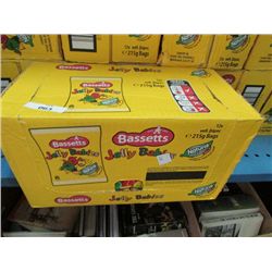 BASSETT JELLY BABIES - 12 PER BOX