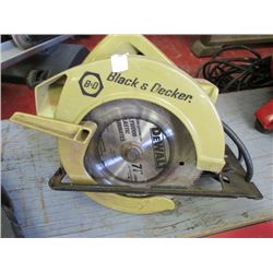 B $ D CIRCULAR SAW