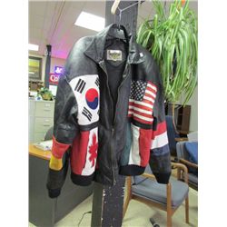 PHASE 2 LEATHER COAT - SIZE XL